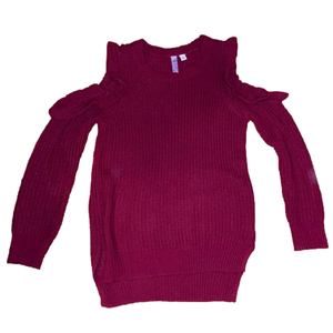 Open shoulder sweater